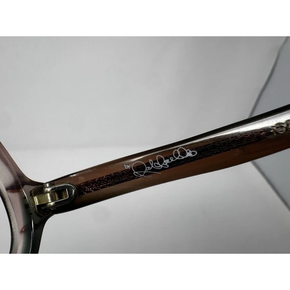 Victory USA Vintage 70s Womens Eyeglass Frames Pink Brown Fade 52-12-135